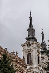 Orthodox Serbia church tower photo
