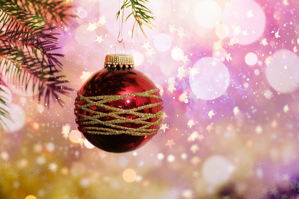 Christmas Tree spark ornament