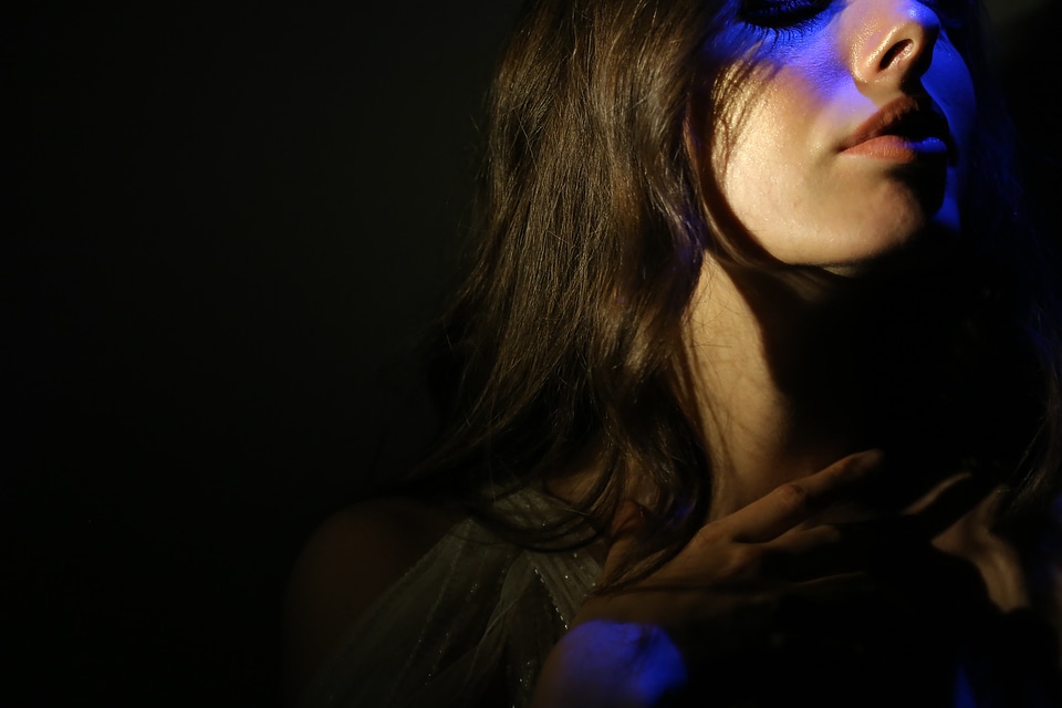 Photo Studio flare spotlight