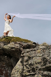 Wedding Dress hilltop veil