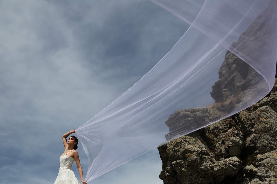 Bride sunshine gorgeous