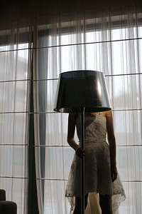 Wedding Dress lamp living room photo
