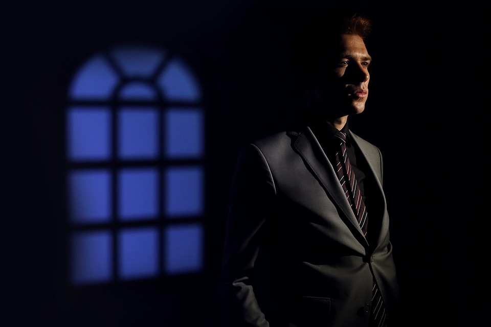 Gentleman suit handsome