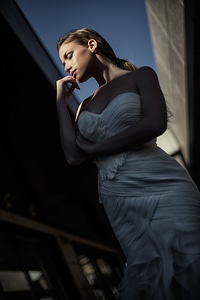 Gorgeous woman photo model