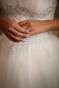 Wedding Ring wedding dress elegance photo