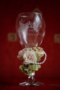 Wedding Ring gold crystal photo