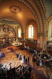 Inside russian church