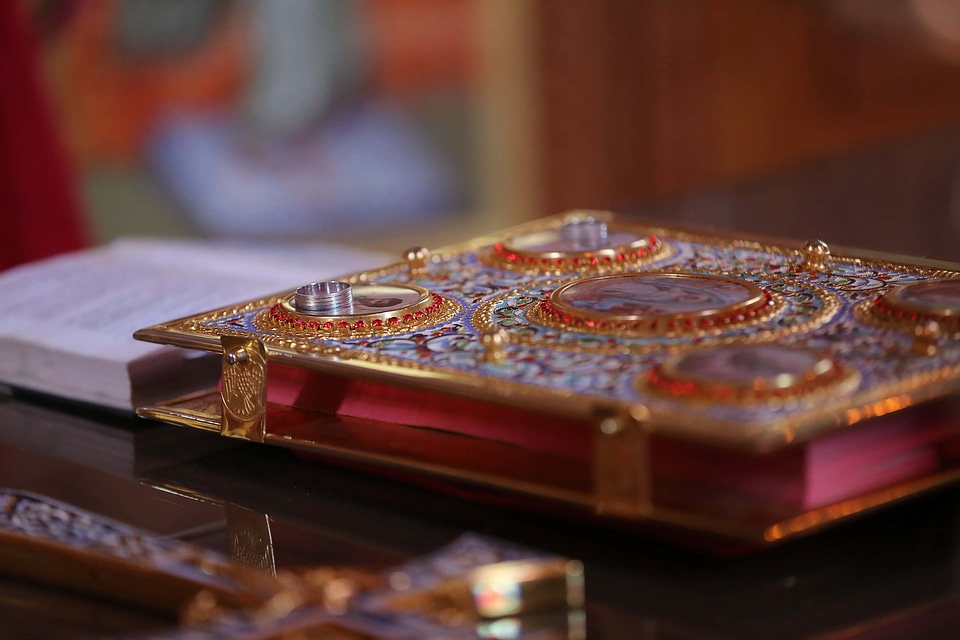 Hardcover golden glow handmade