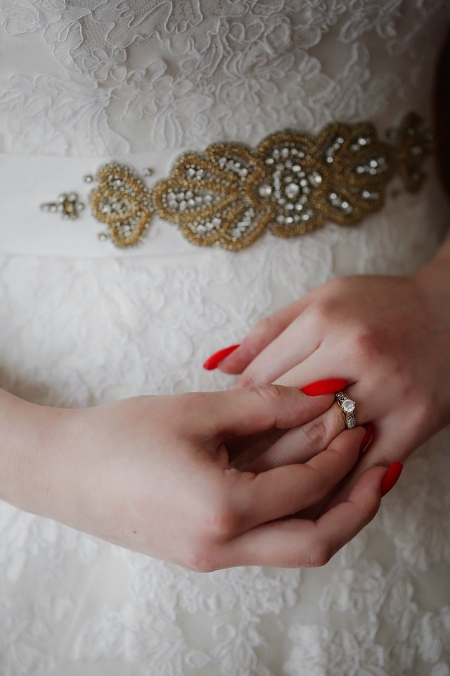 Woman wedding skin