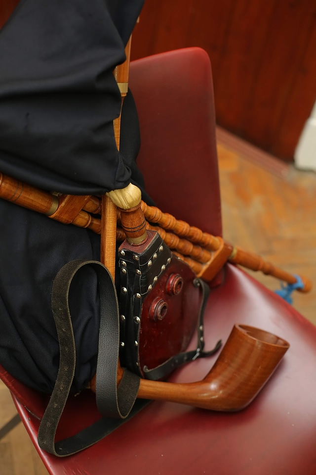 Music instrument leather