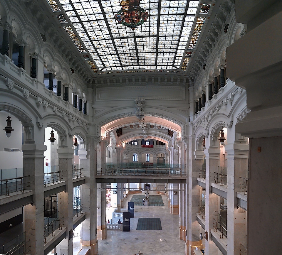 Building interior decor