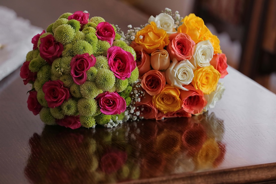 Decoration arrangement rose