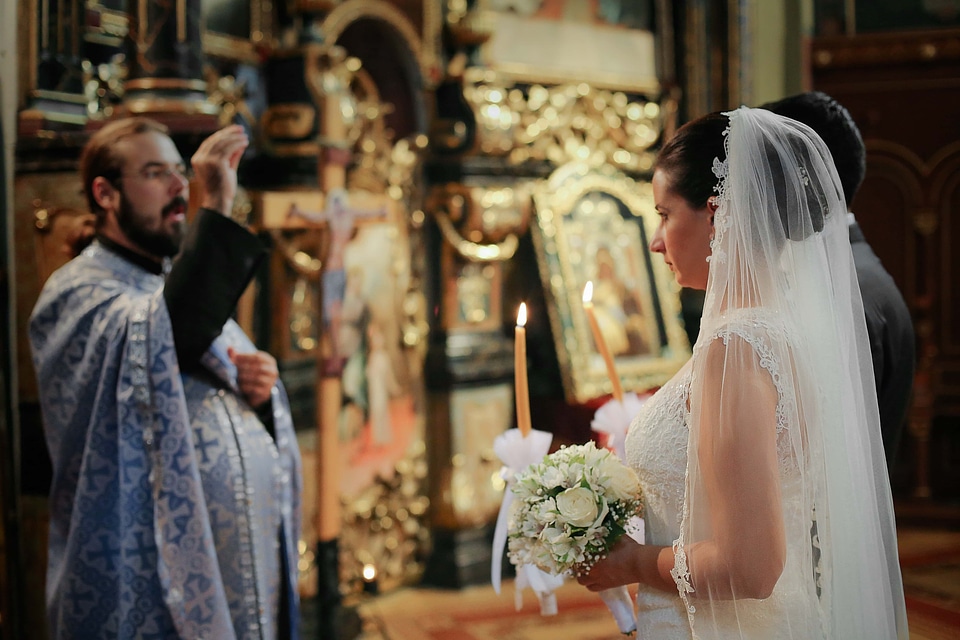 Wedding Dress church wedding