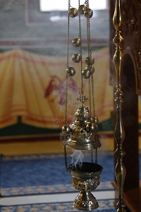 Shining brass metal