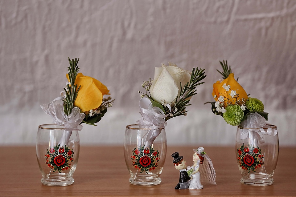 Figurine ceramics groom