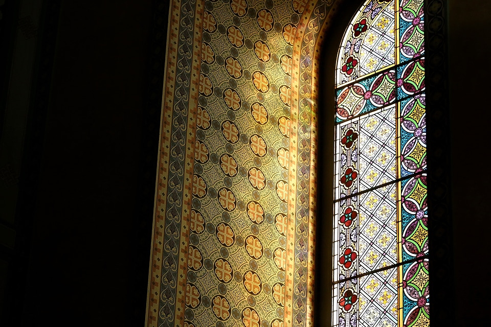Stained Glass window arabic