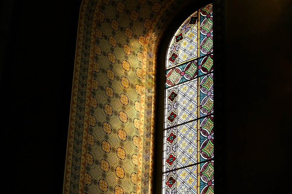 Stained Glass design colorful