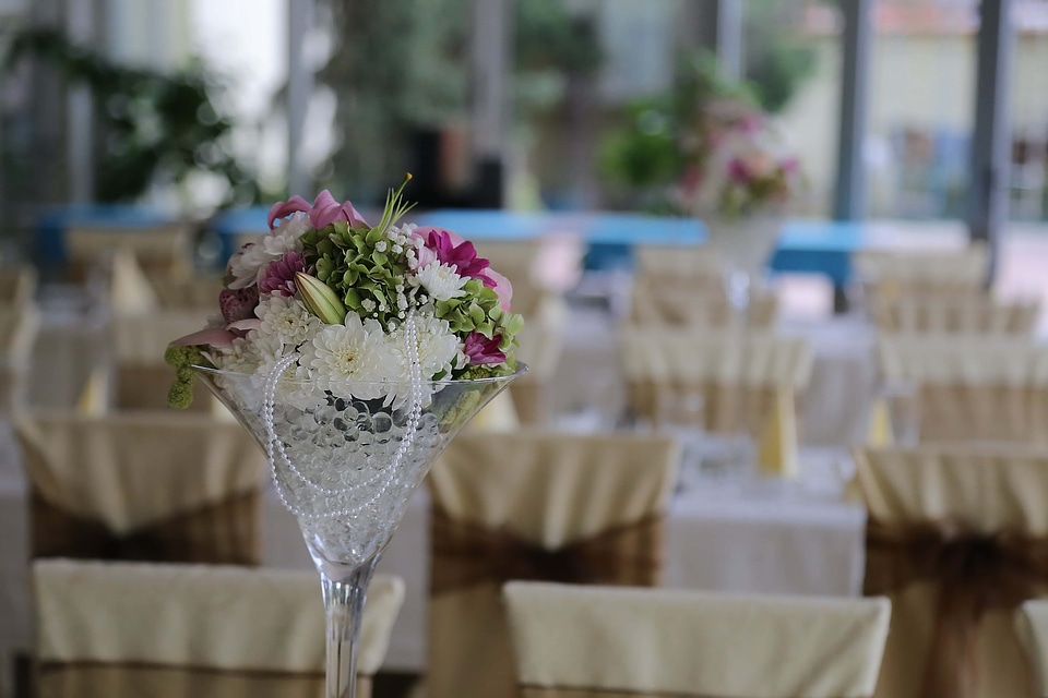 Wedding Venue decoration vase