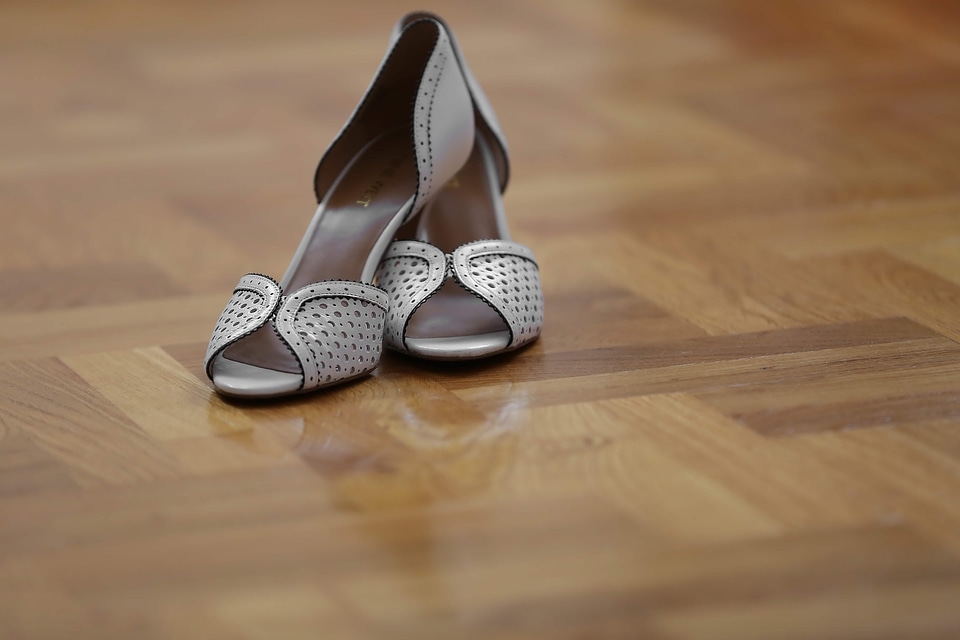 Sandal white wedding