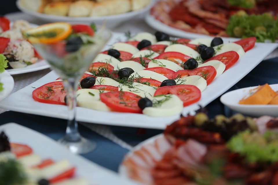 Food salad bar cheese