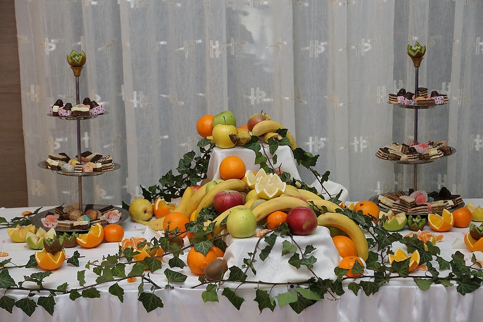 Cookies buffet banana