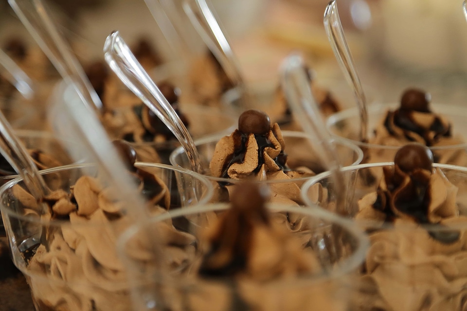 Chocolate ice cream crystal