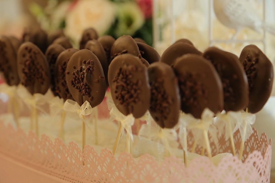 Lollipop chocolate confectionery