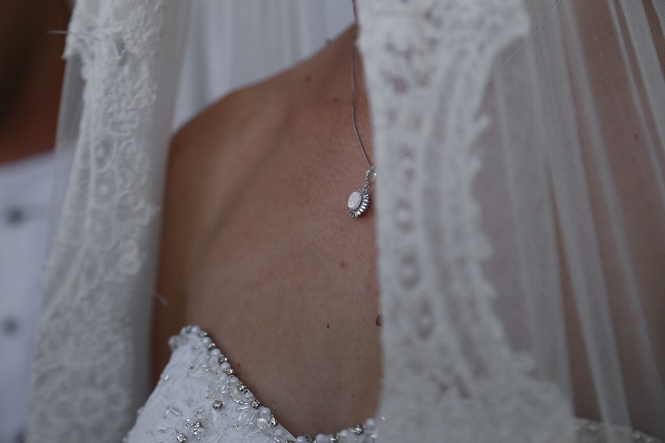 Necklace diamond jewel