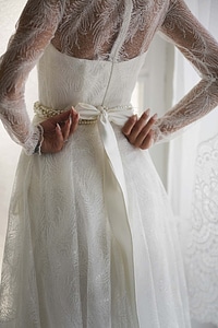 Wedding Dress silk elegance photo