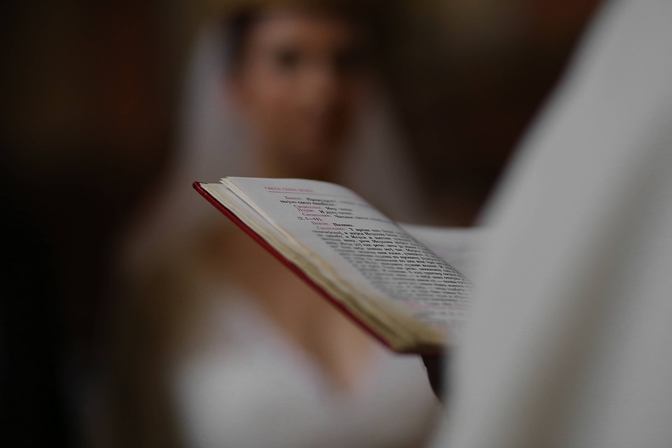 Priest book wedding