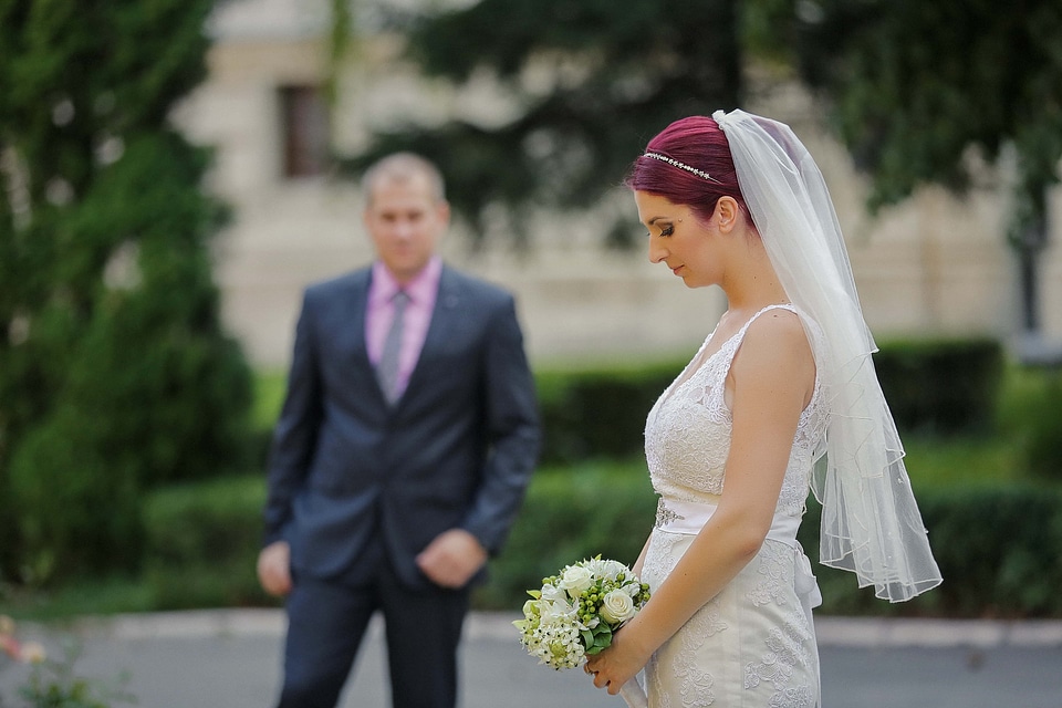 Wedding Bouquet glamour wedding dress
