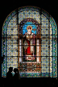 Stained Glass russian church