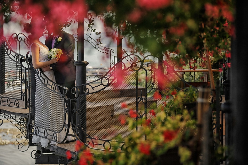 Balcony flower garden fence