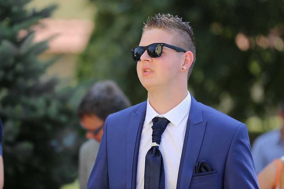 Gentleman young tie