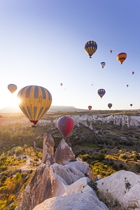 Hot Air Balloons, Cappadocia, Turkey photo