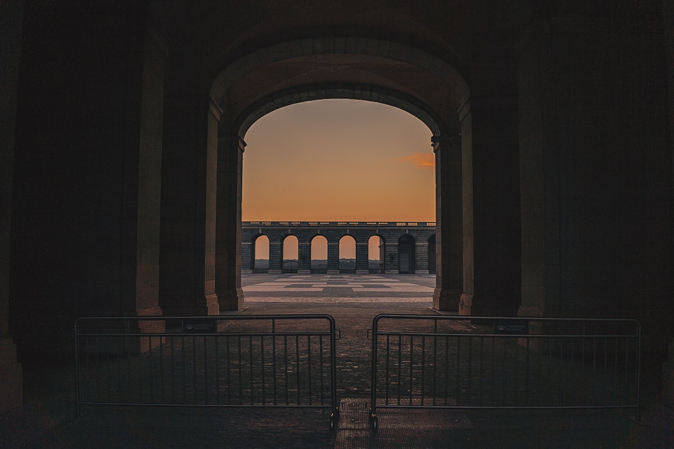 Palace Cloisters in the Evening