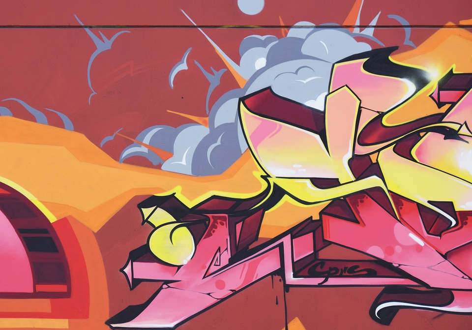 Pice of Graffiti Art