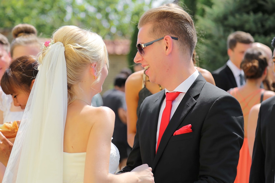 Bride businessman fashion