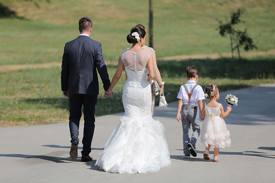 Bride groom wedding