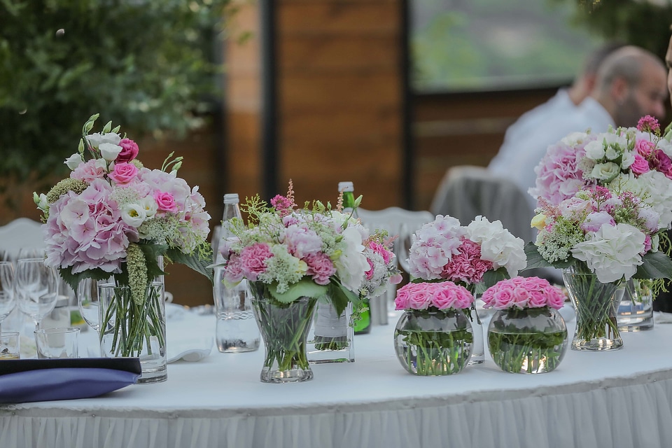 Crystal fresh water vase