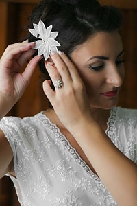 Face hairstyle lady