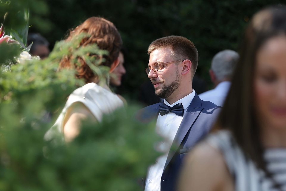 Gentleman meeting bowtie