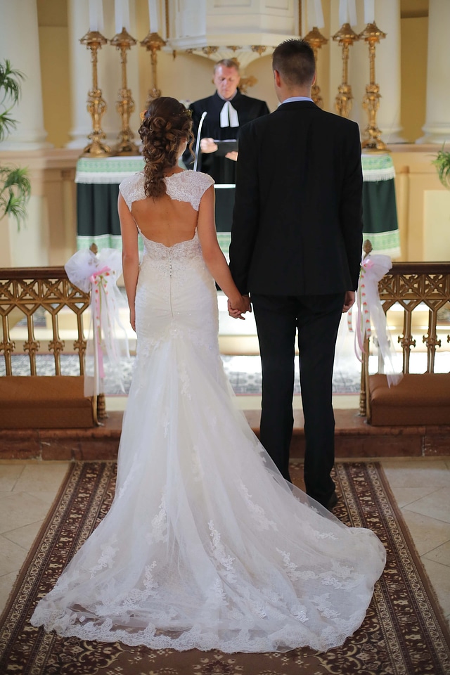 Cathedral catholic wedding