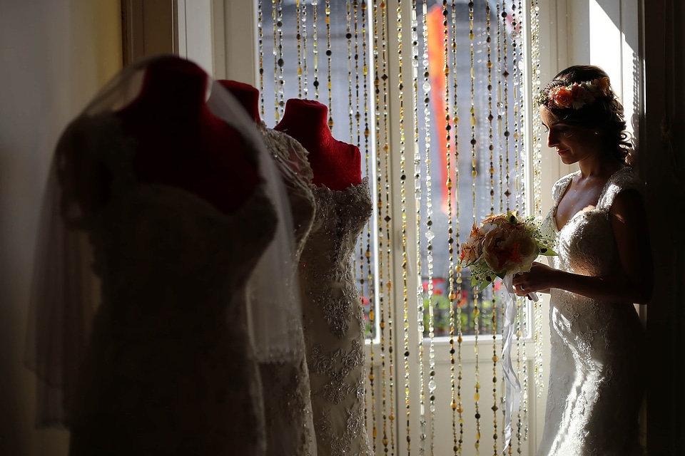 Boutique wedding dress salon