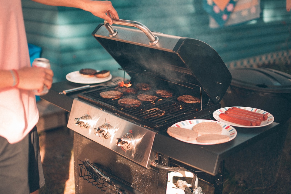 Barbecue in the Backyard