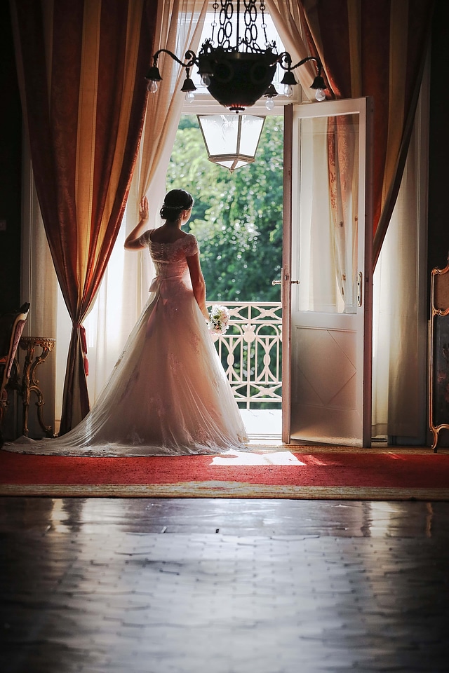 Decor balcony bride photo