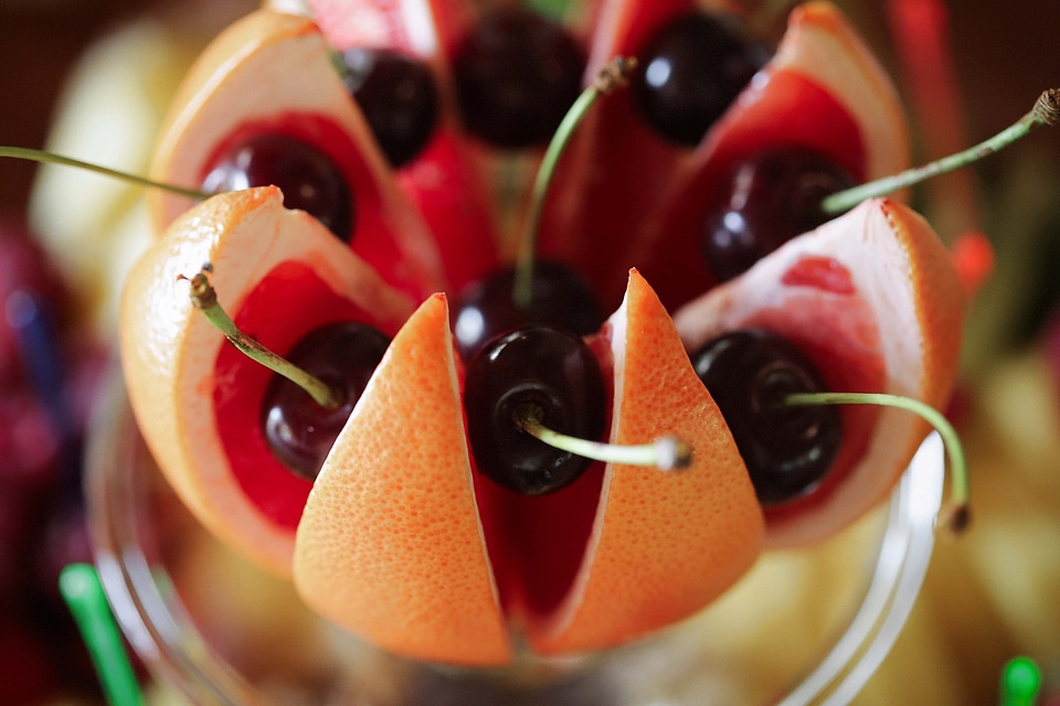 Orange Peel oranges cherries