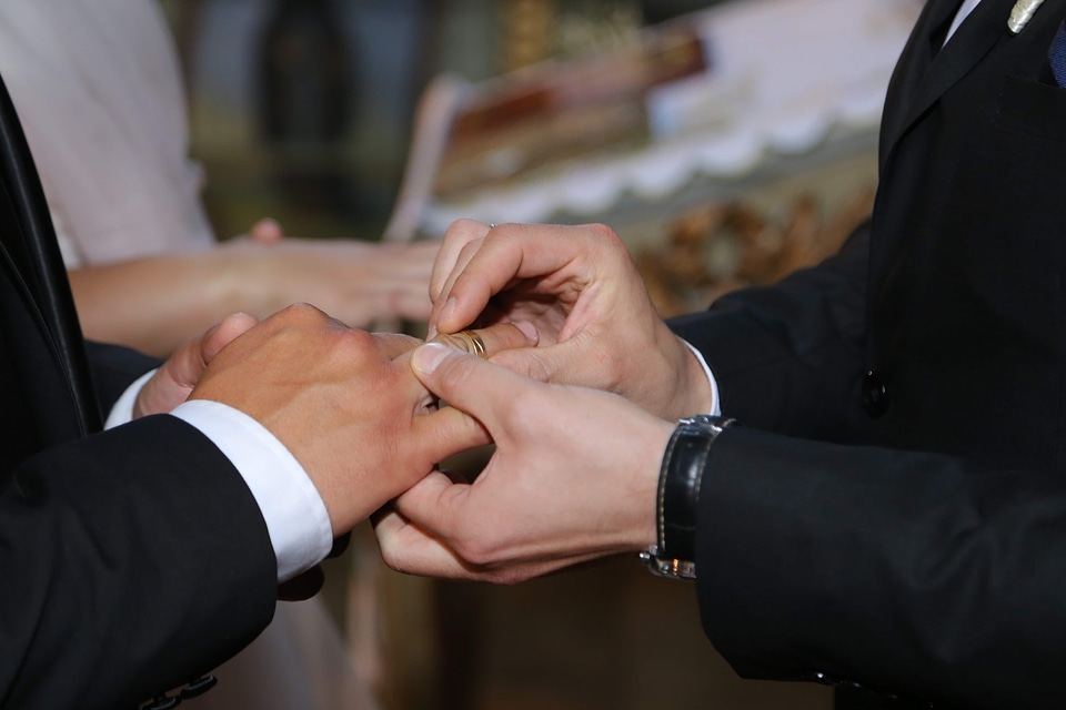 Men marriage wedding