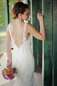 Wedding wedding dress bride photo