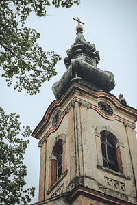 Orthodox church tower church photo